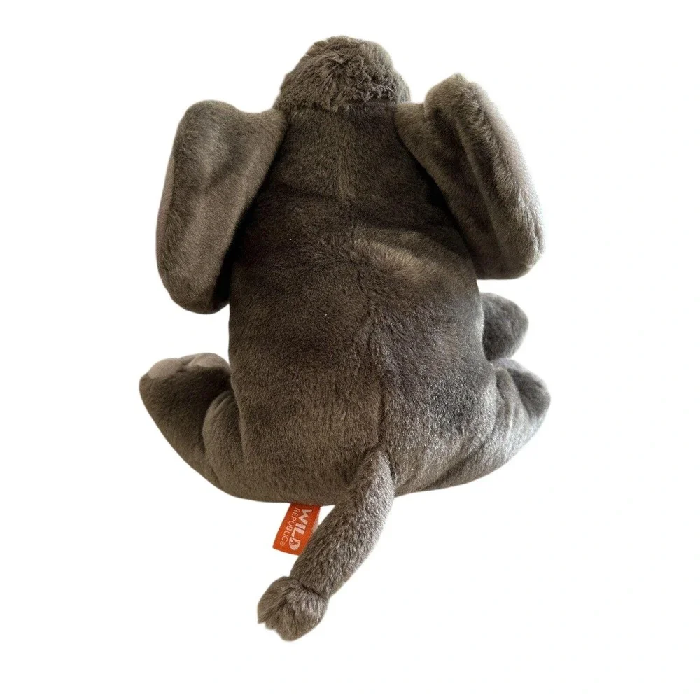 Wild Republic Gray Elephant Soft Plush Stuffed Animal Toy‎